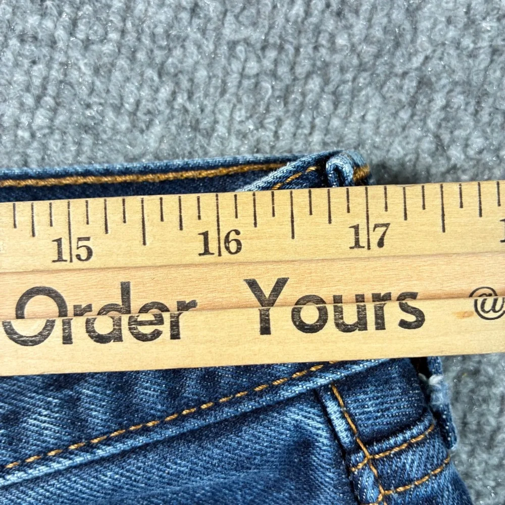 Levis 505 Regular Fit Straight Leg Jeans Mens 34x30 Blue Excellent Denim Pants